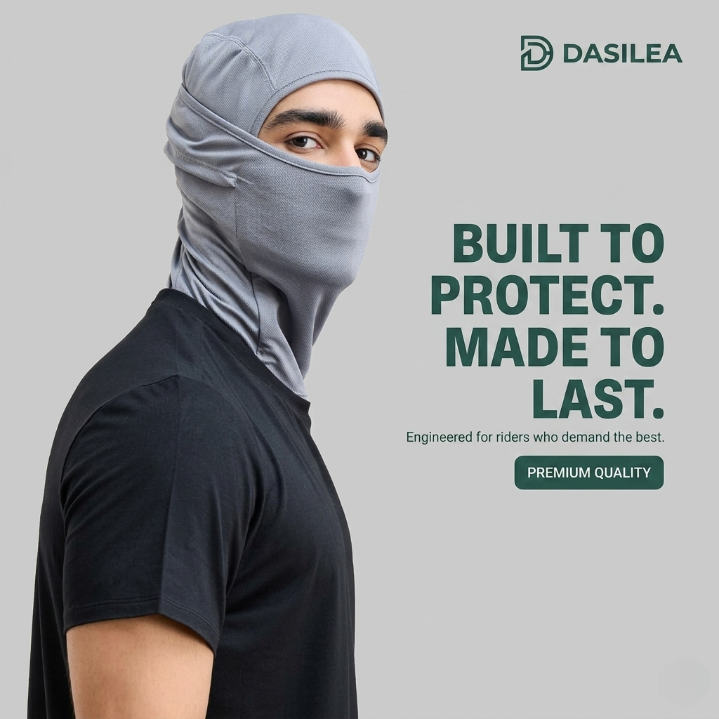 Full Face Balaclava Mask – UV & Dust Protection | Unisex | DASILEA