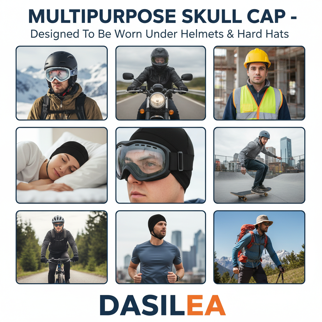 Skull Cap | Lightweight Helmet Liner & Cycling Cap